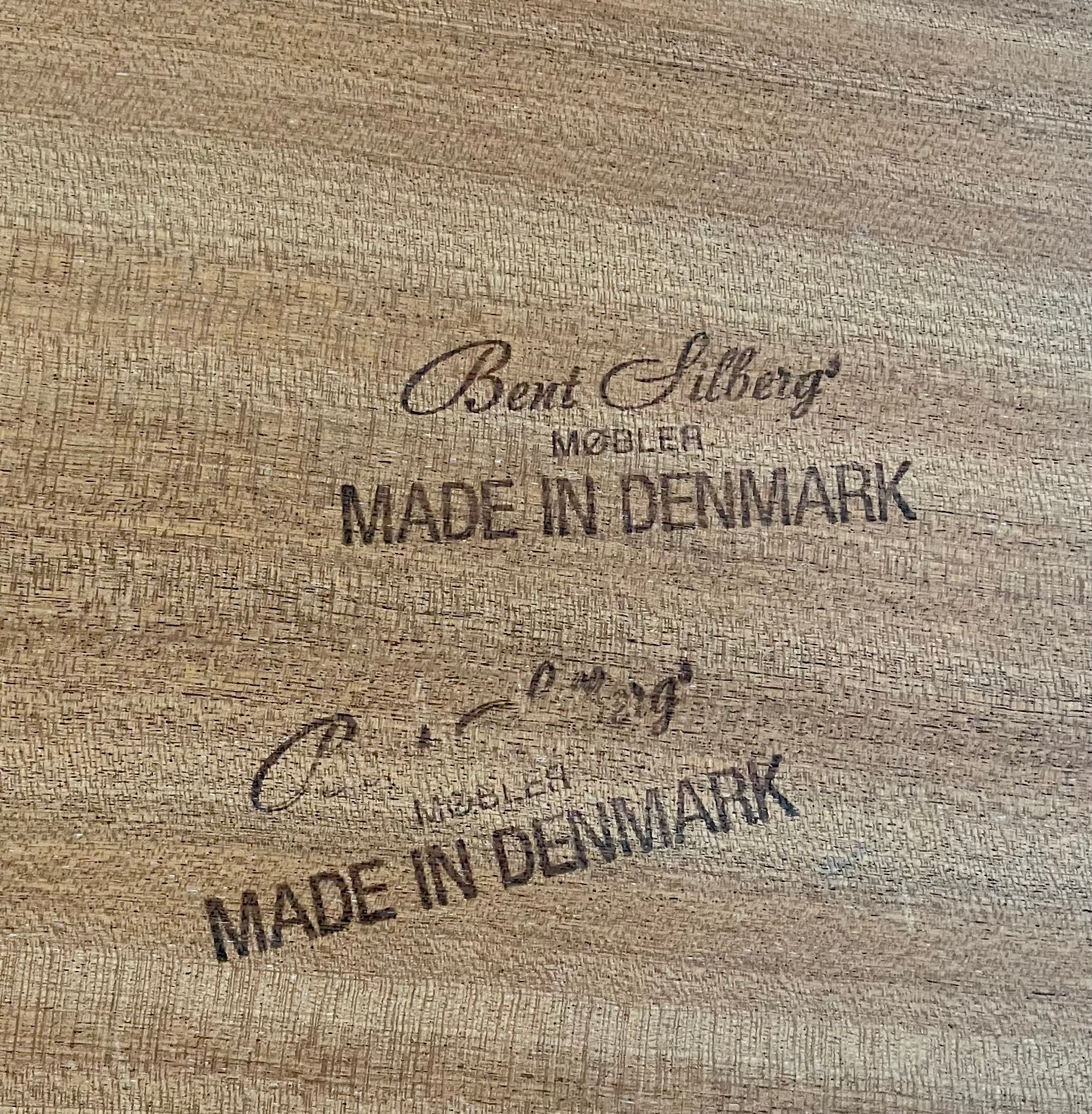 Teak Nesting Tables by Bent Silberg - Mr. Mansfield Vintage