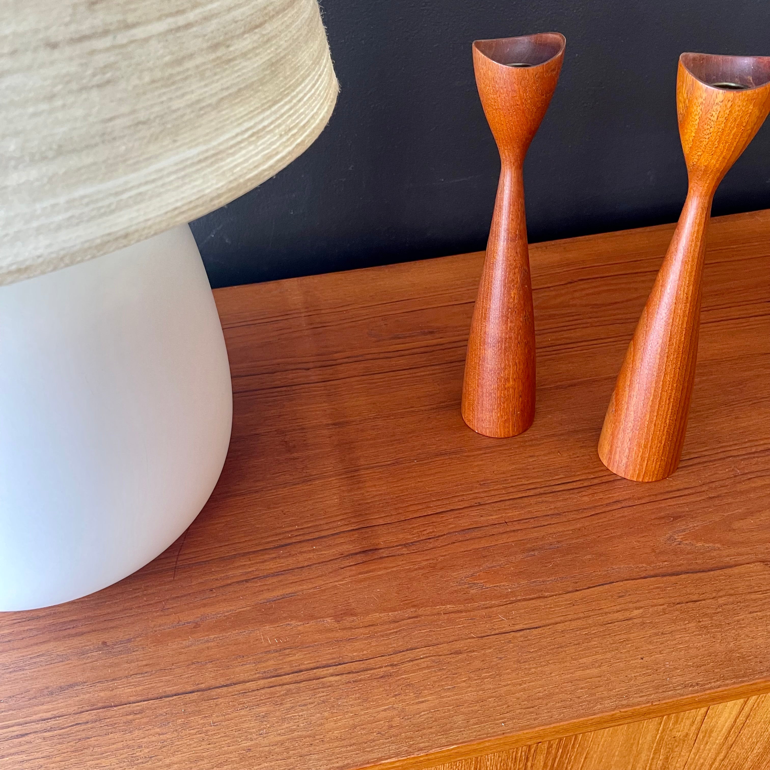 Tambour Door Teak Credenza by Jens H. Quistgaard for LOVIG - Mr. Mansfield Vintage