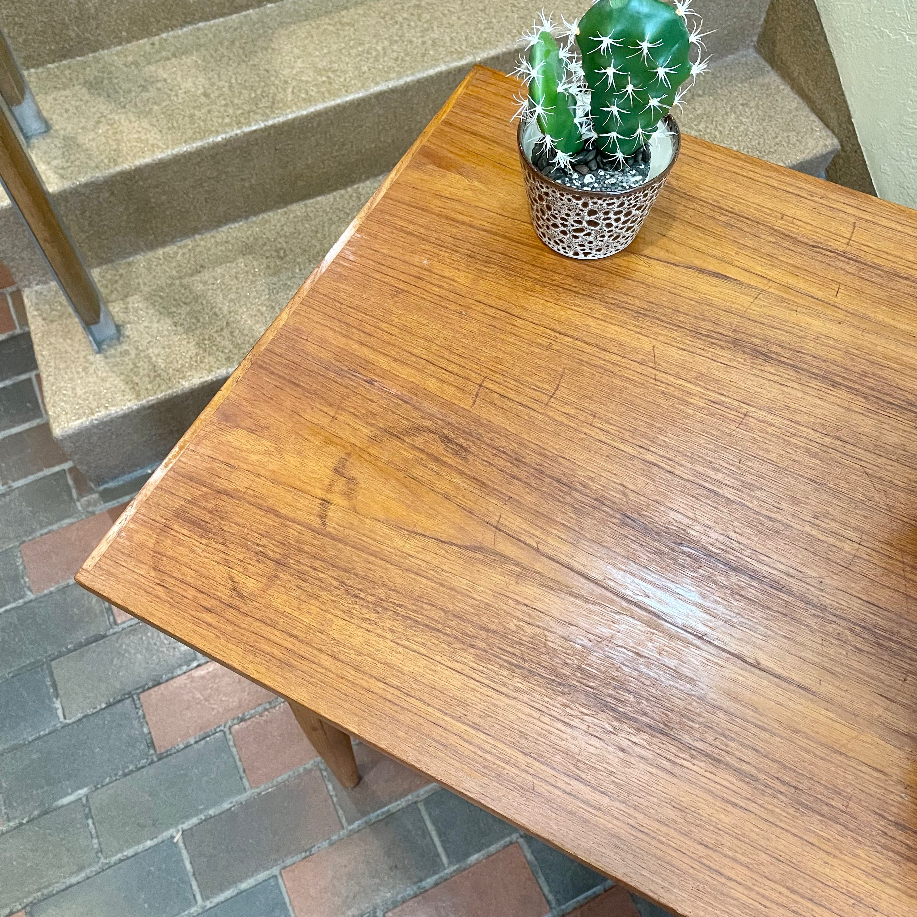 Danish Made Teak Drop-leaf  Desk - Mr. Mansfield Vintage