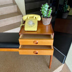 Made in Norway Vintage Phone/Entry Way Bench Model “ROLF”