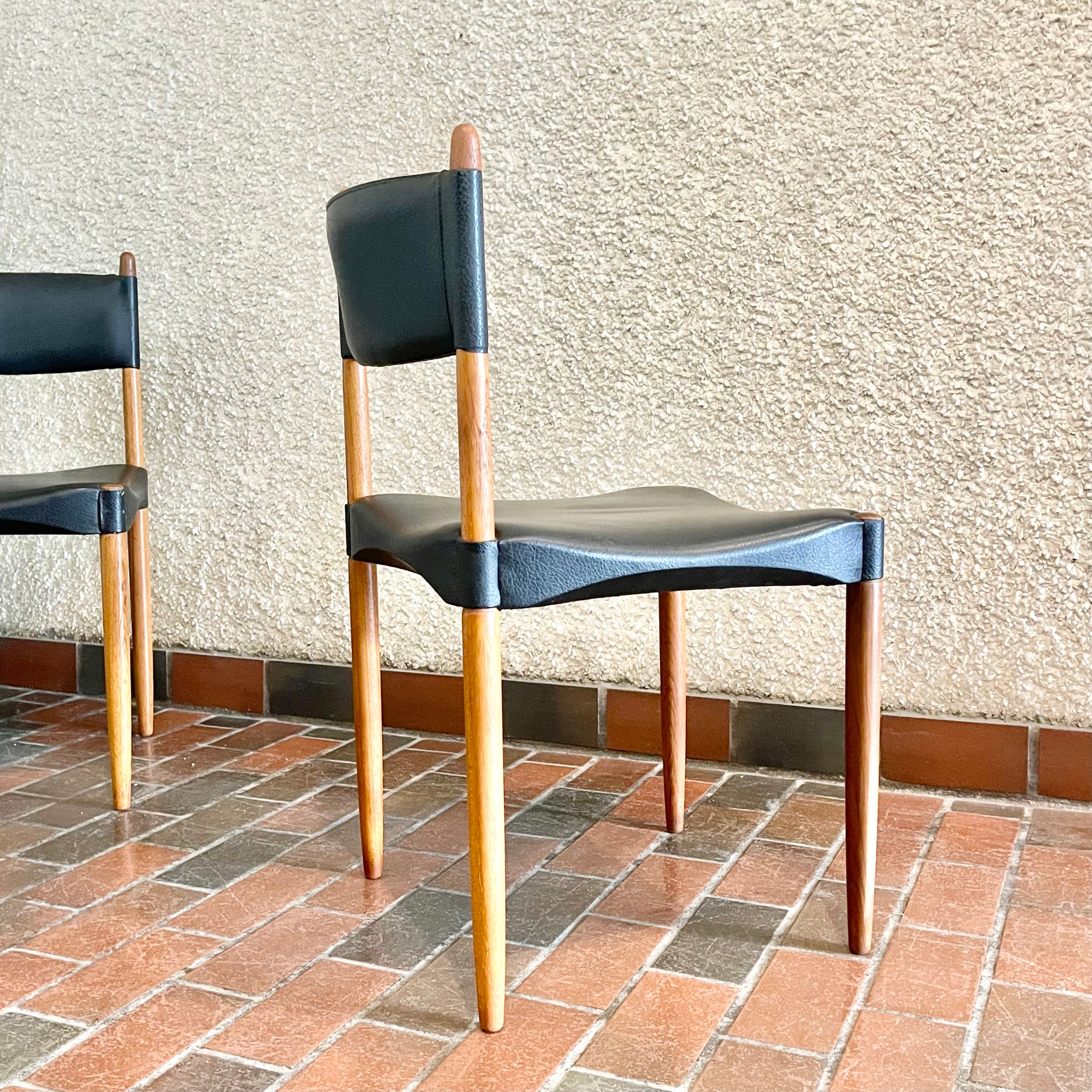 Two Anders Jensen Chairs for Holstebro Denmark