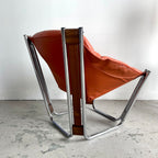 "Sonic" lounge chair by Odd Knutsen for Hjellegjerde, Norway. 