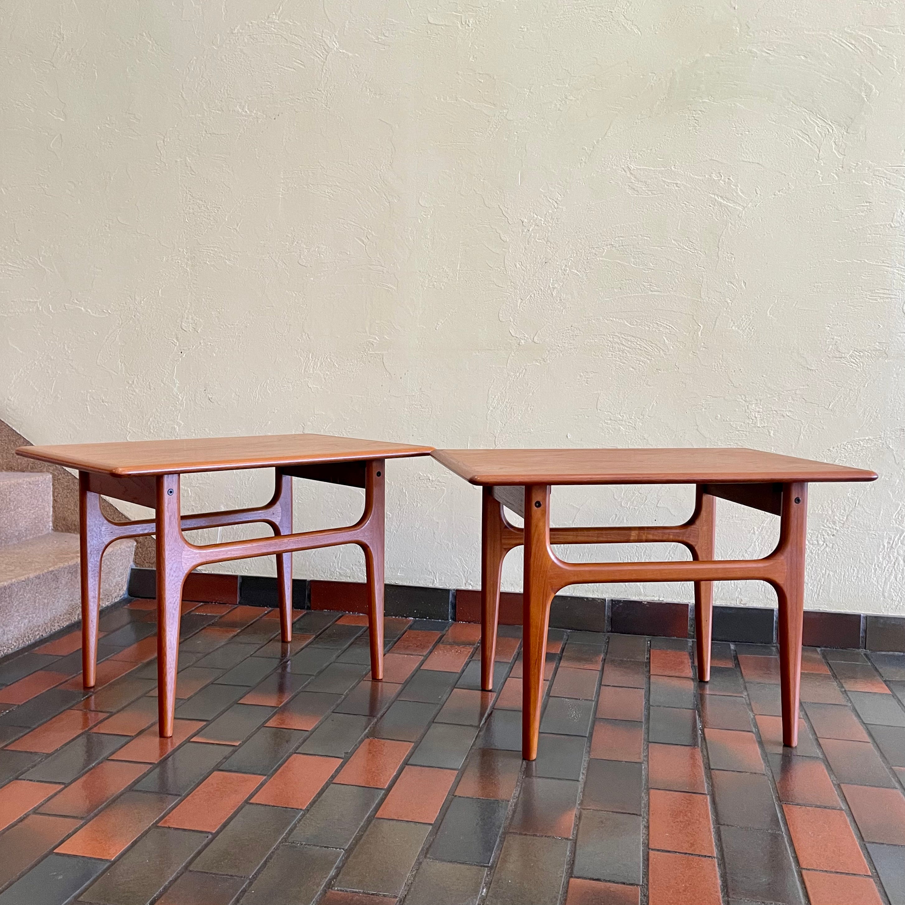  Teak TRIOH MADE IN DENMARK Side-tables Mr. Mansfield Vintage