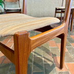 Six Teak Dining Chairs