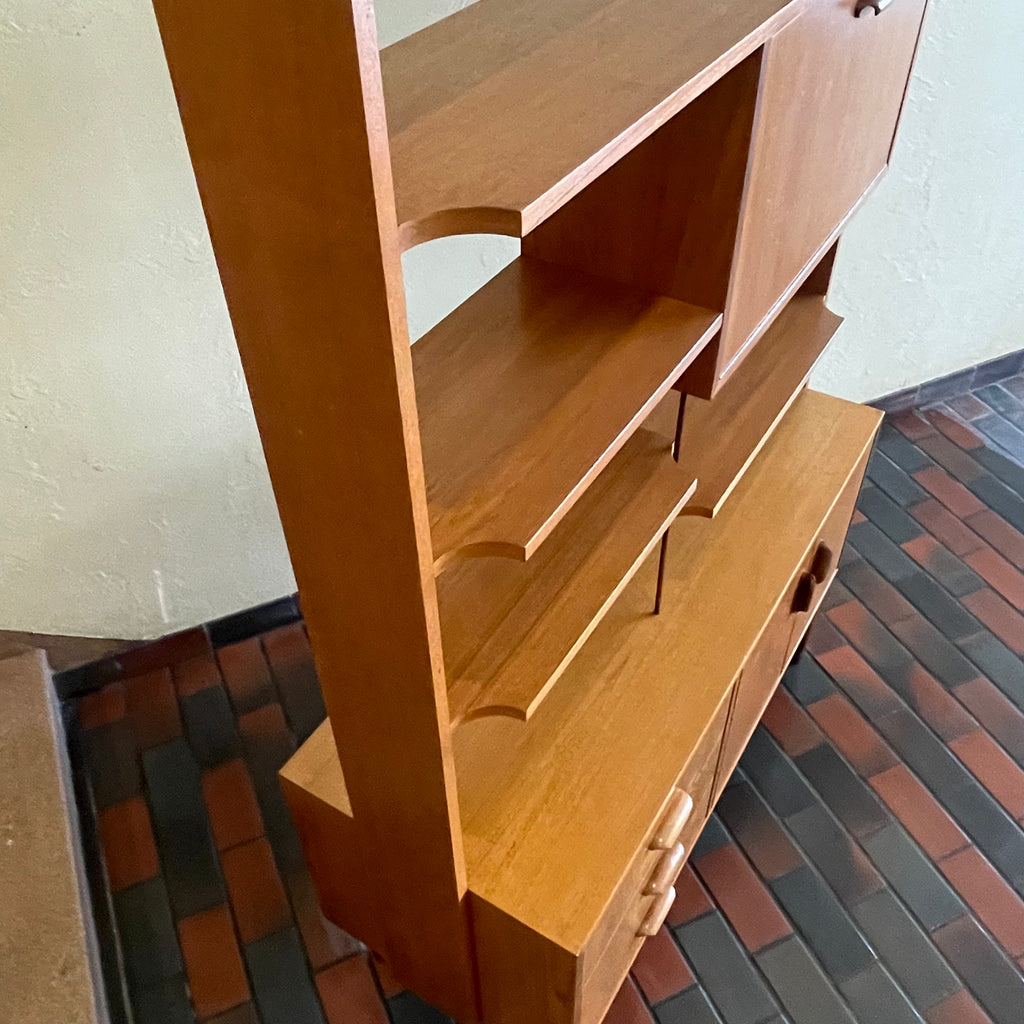 Vintage Teak Bookcase / Bar/ Room Divider by G-Plan. Mr. Mansfield Vintage