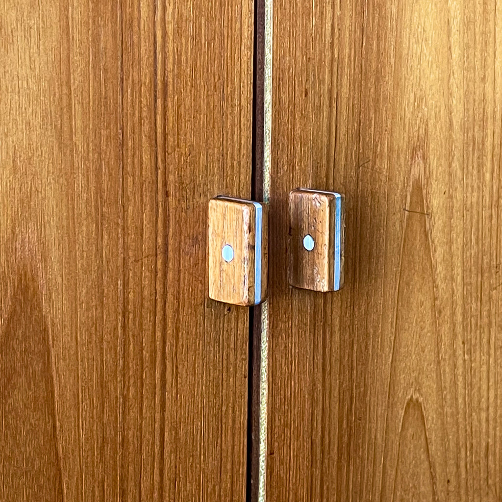 Tambour Door Teak Credenza by Jens H. Quistgaard for LOVIG