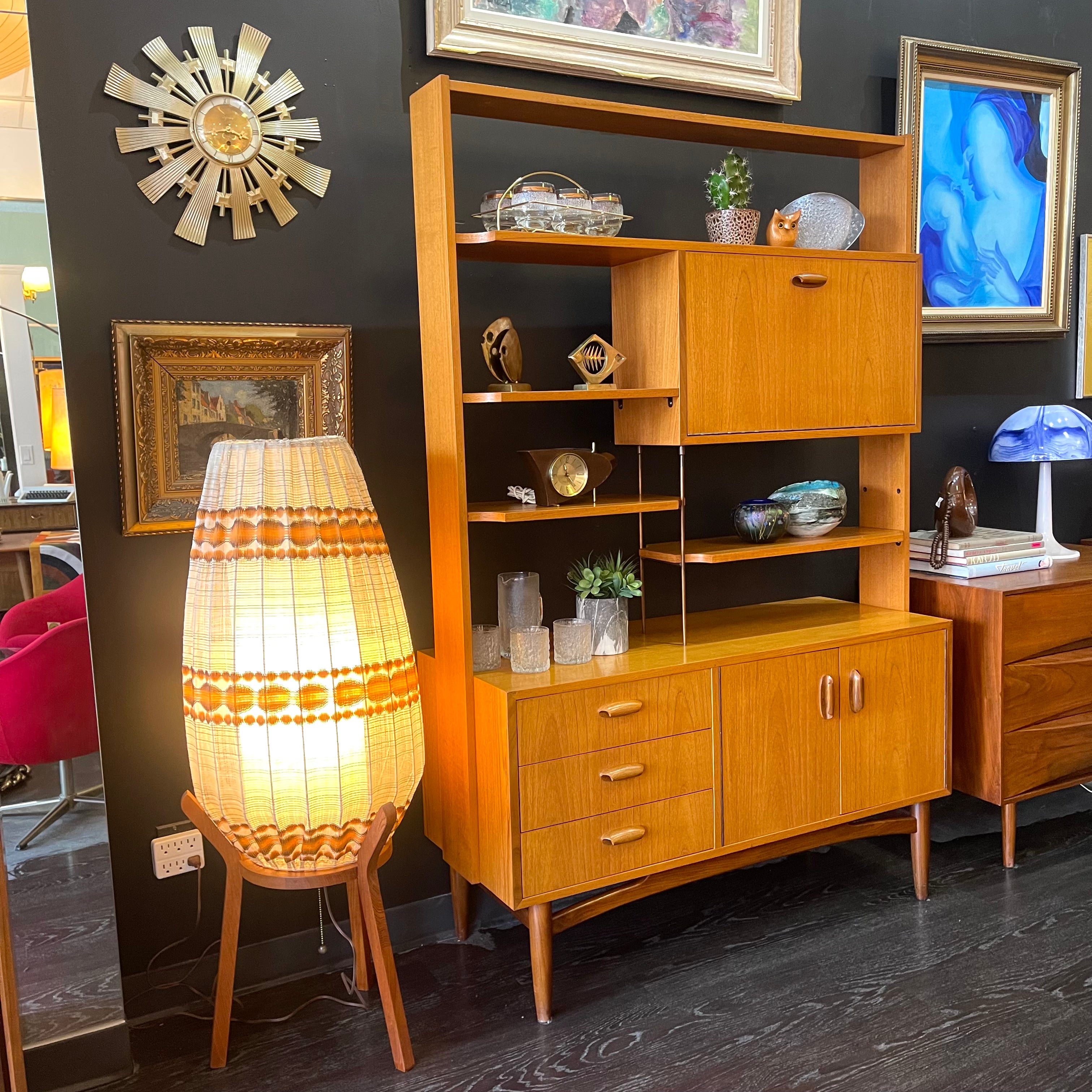 Midcentury G Plan Shelving Unit Mr. Mansfield Vintage