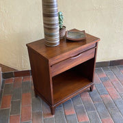 Vintage Walnut Nightstand