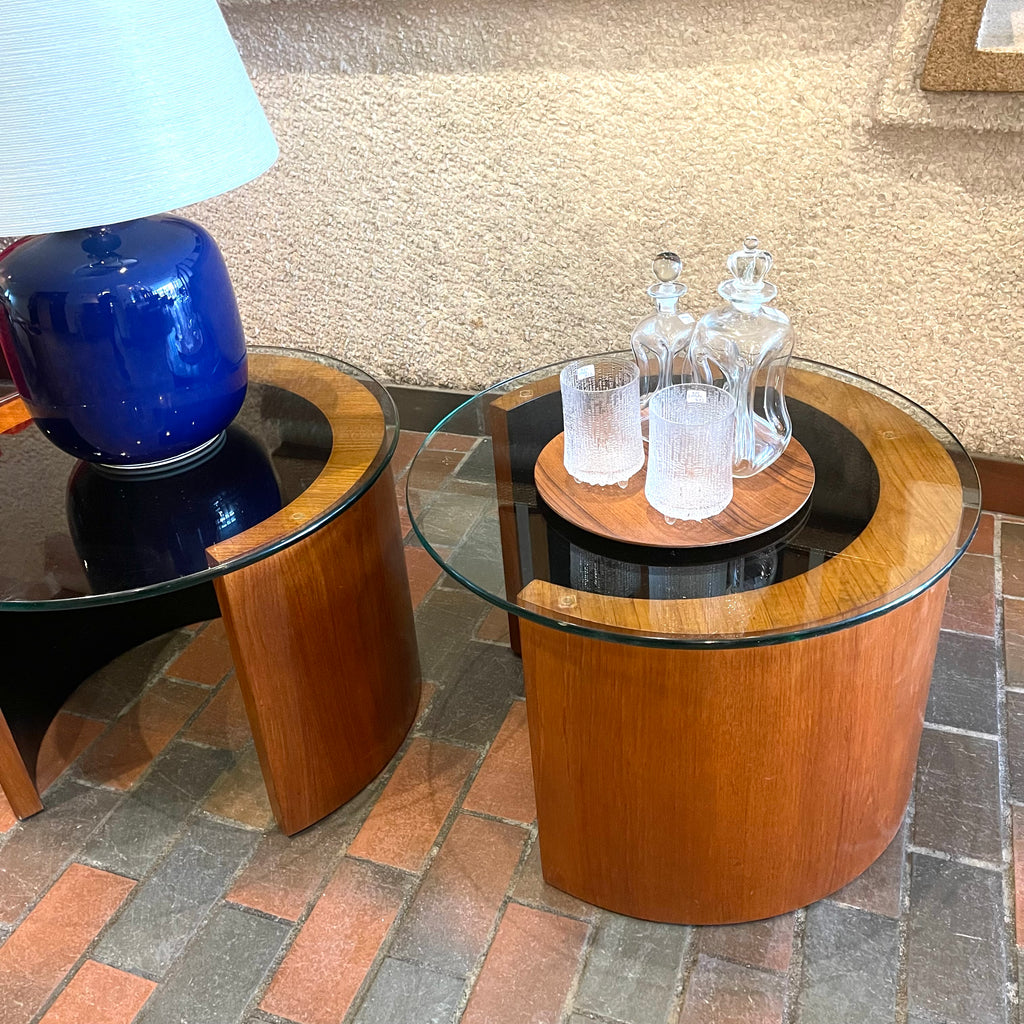 R.S. Associates “LUNAR” Side Tables