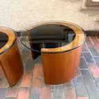 R.S. Associates “LUNAR” Side Tables