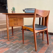 Danish Made Teak Drop-leaf  Desk - Mr. Mansfield Vintage