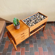 Danish Teak Planter. Made in Denmark 
