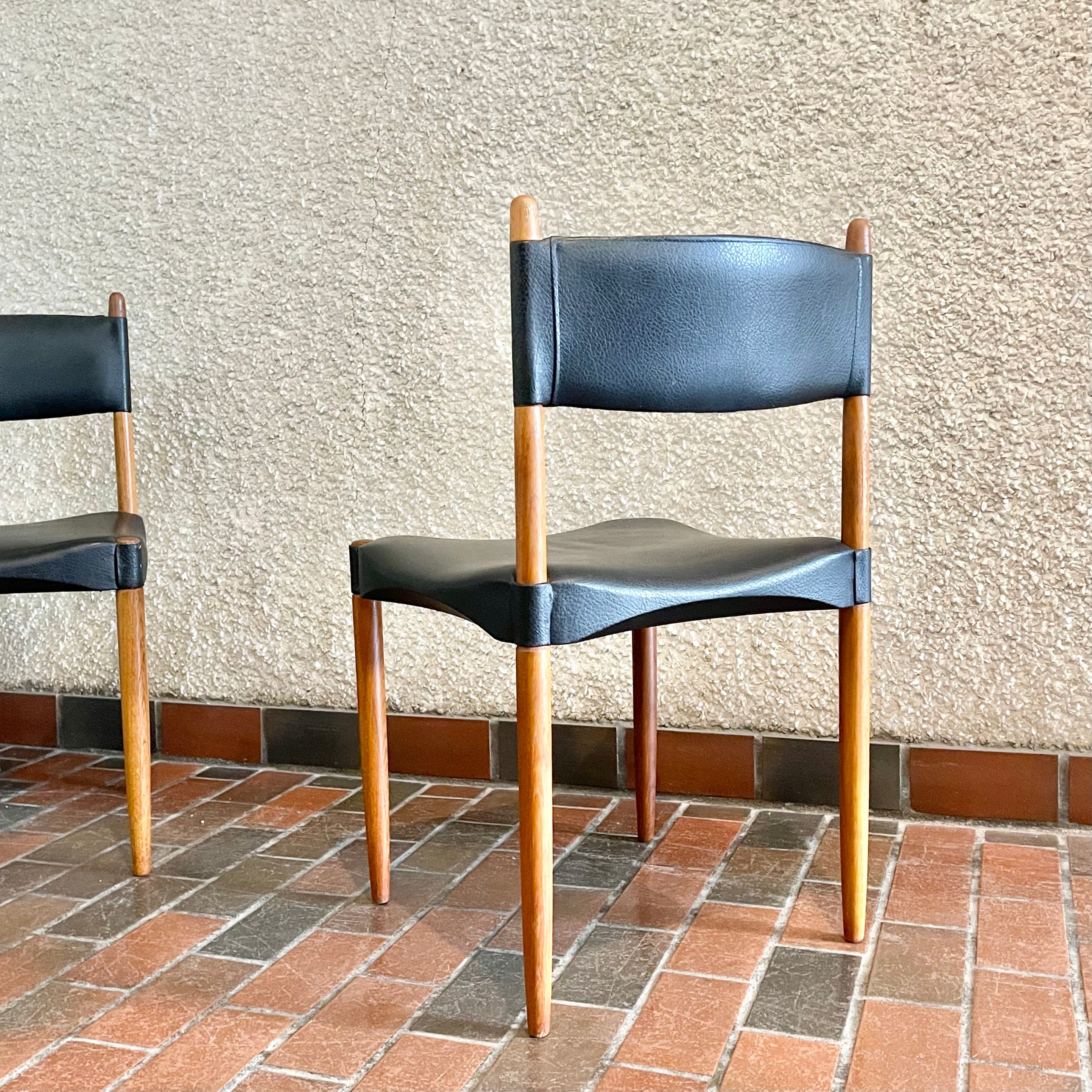 Two Anders Jensen Chairs for Holstebro Denmark