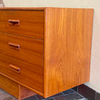 Vintage 9 Drawer Teak Dresser Mr. Mansfield Vintage