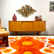Mid-century Modern Teak Credenza/Sideboard Mr. Mansfield Vintage