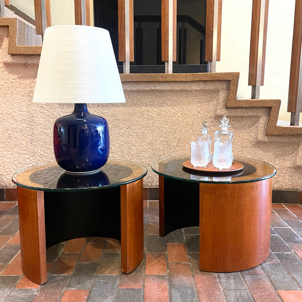 R.S. Associates “LUNAR” Side Tables
