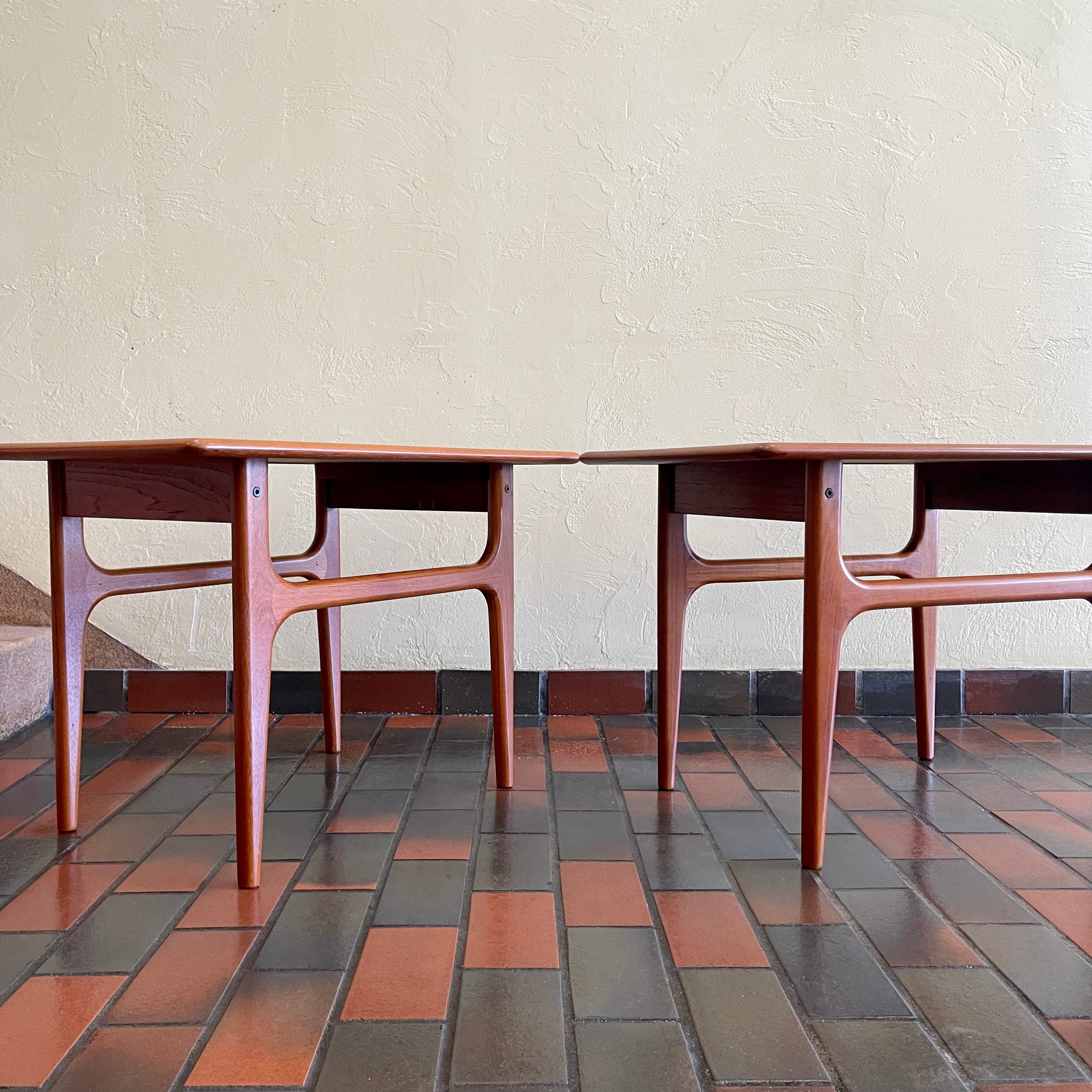  Teak TRIOH MADE IN DENMARK Side-tables Mr. Mansfield Vintage