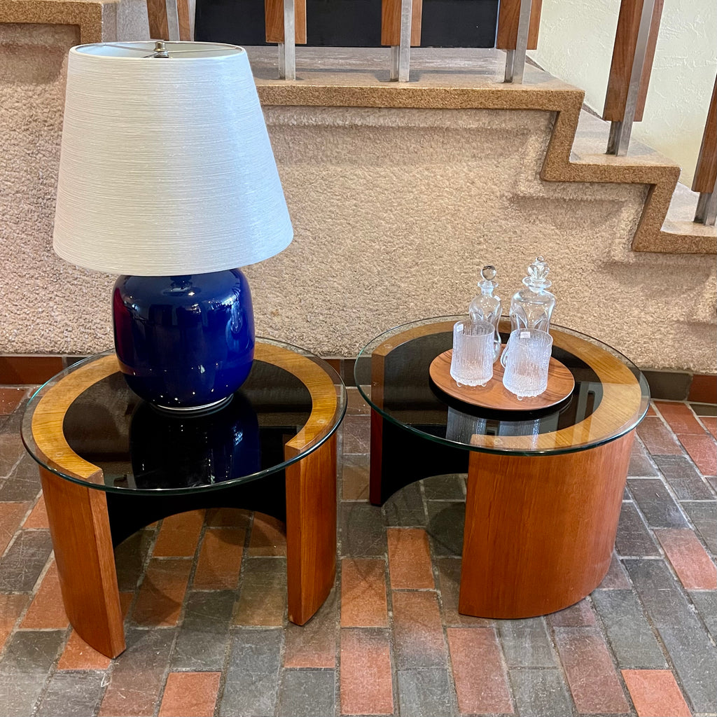 R.S. Associates “LUNAR” Side Tables