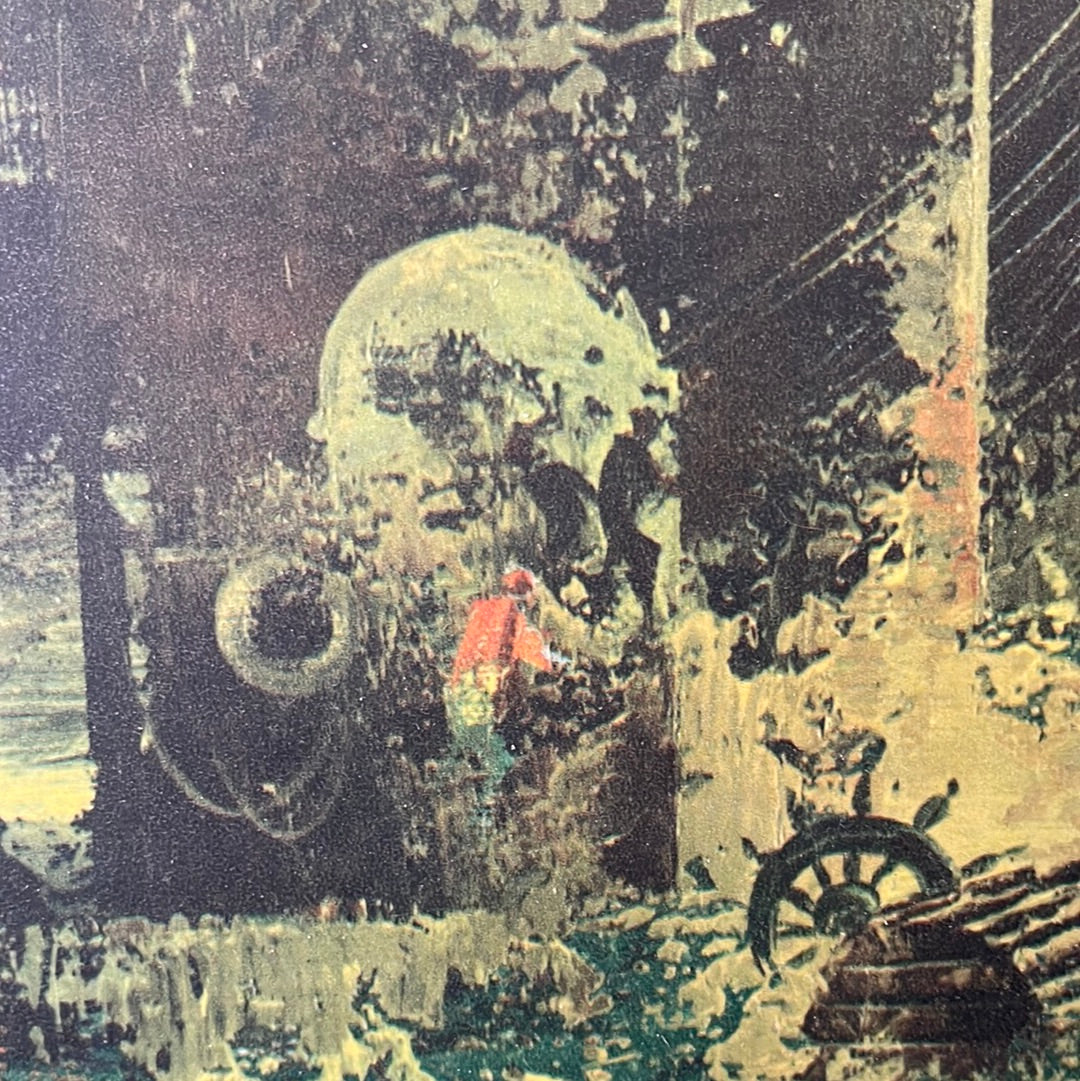 Close-up of colours on 1968 Frans Van Lamsweerde Waterfront print