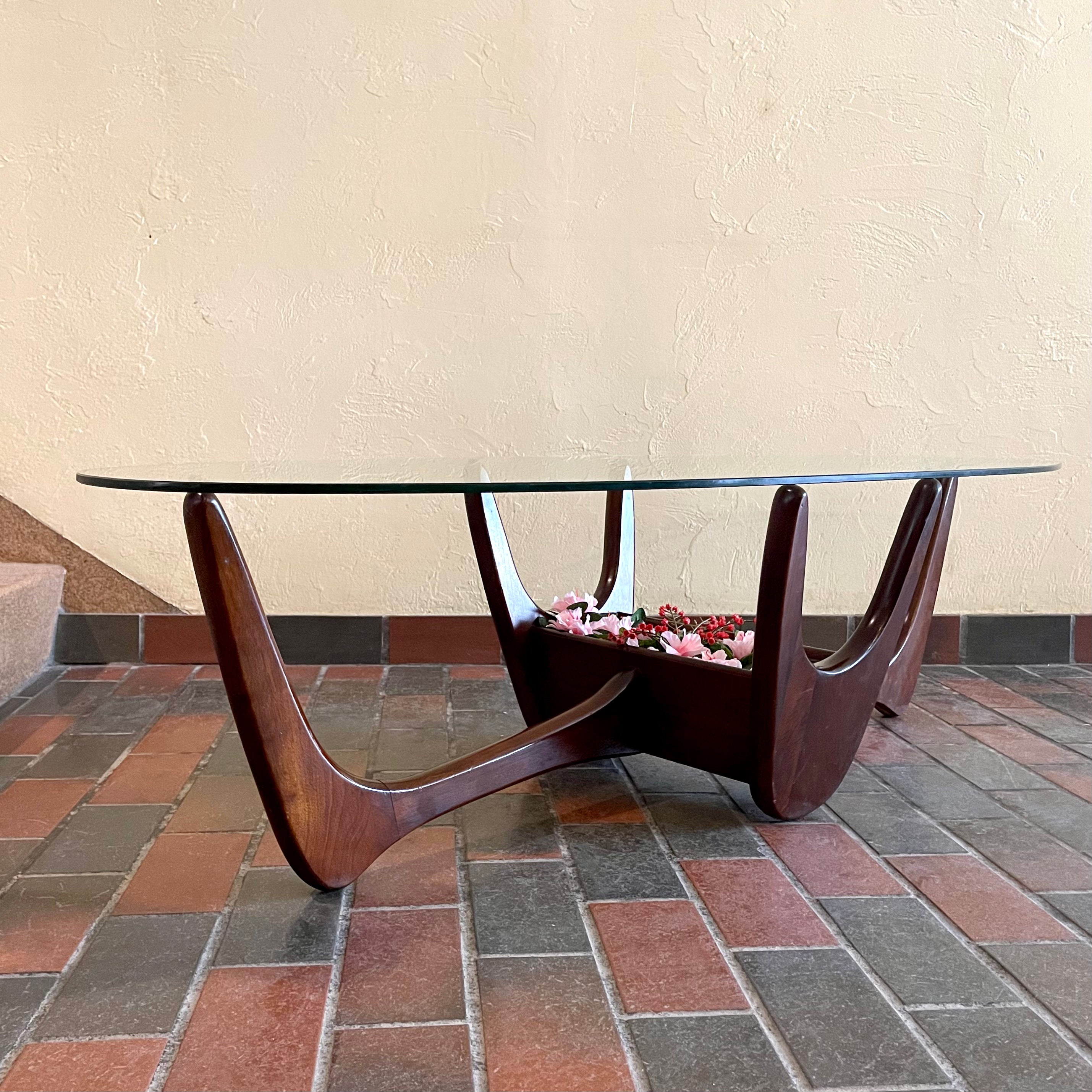 Kroehler Walnut Coffee / Cocktail Table - Mr. Mansfield Vintage