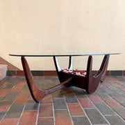 Kroehler Walnut Coffee / Cocktail Table - Mr. Mansfield Vintage