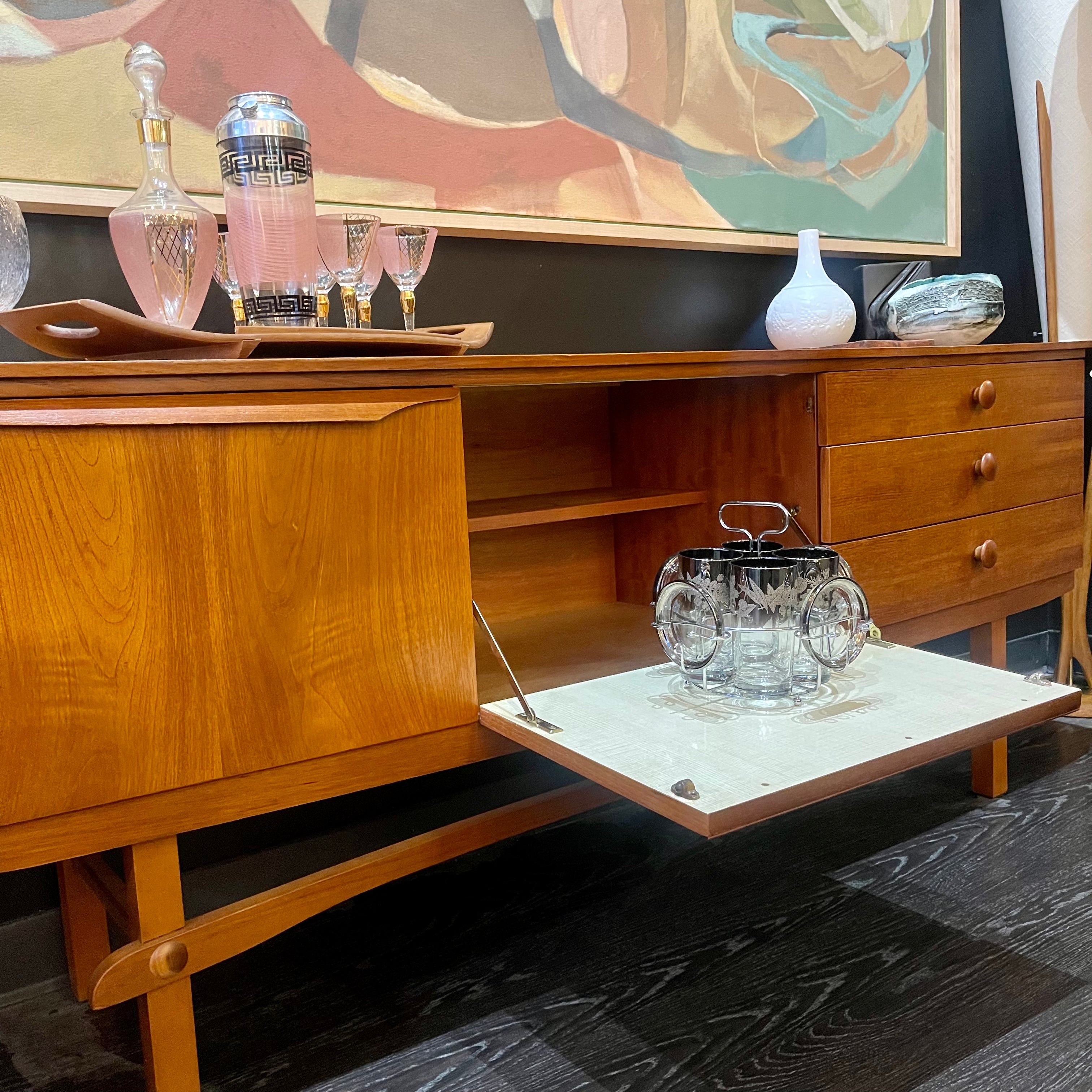Mid-Century Modern Credenza Sideboard by Beautility.