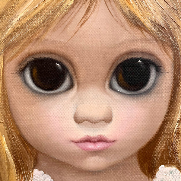 “The Last Bouquet” A painting by Margaret Keane - Mr. Mansfield Vintage