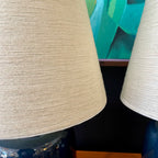 Vintage Lapis Blue LOTTE Lamps - Mr. Mansfield Vintage