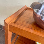 Teak Bar/Tea Cart - Mr. Mansfield Vintage