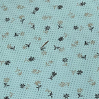 1950s Flower Pattern Turquoise Table + Chair Set - Mr. Mansfield Vintage