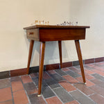 Load image into Gallery viewer, Vintage Chess Table with Drawers - Mr. Mansfield Vintage
