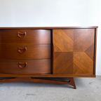 Wood grain detail on Canadian modern VISCOL furniture