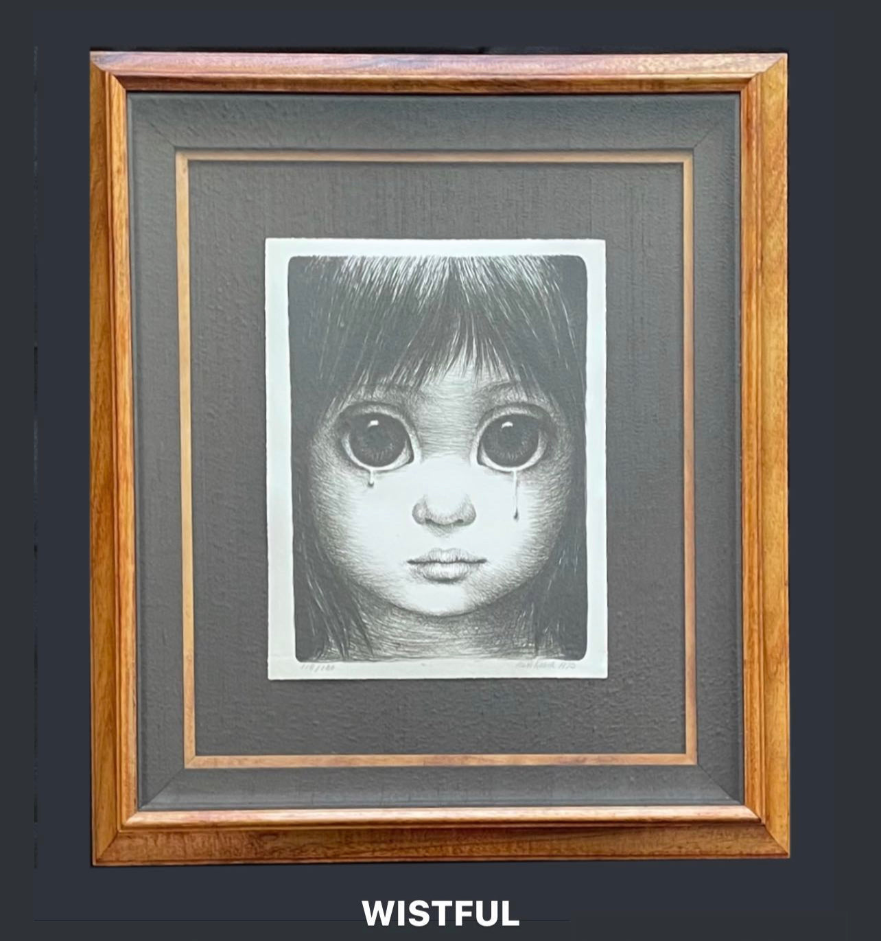 “WISTFUL” A Print  by Margaret Keane