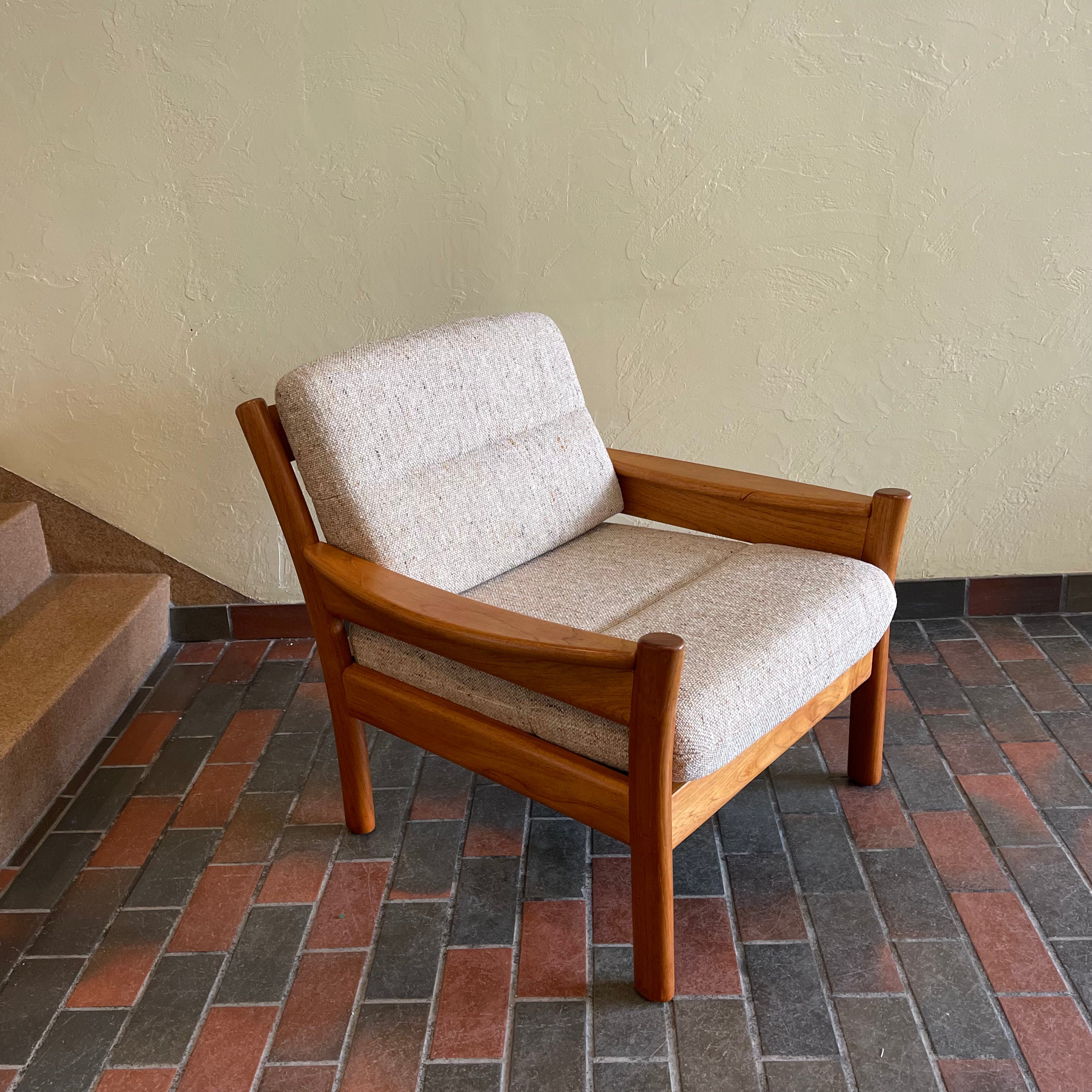 Solid Teak Framed Chair 
