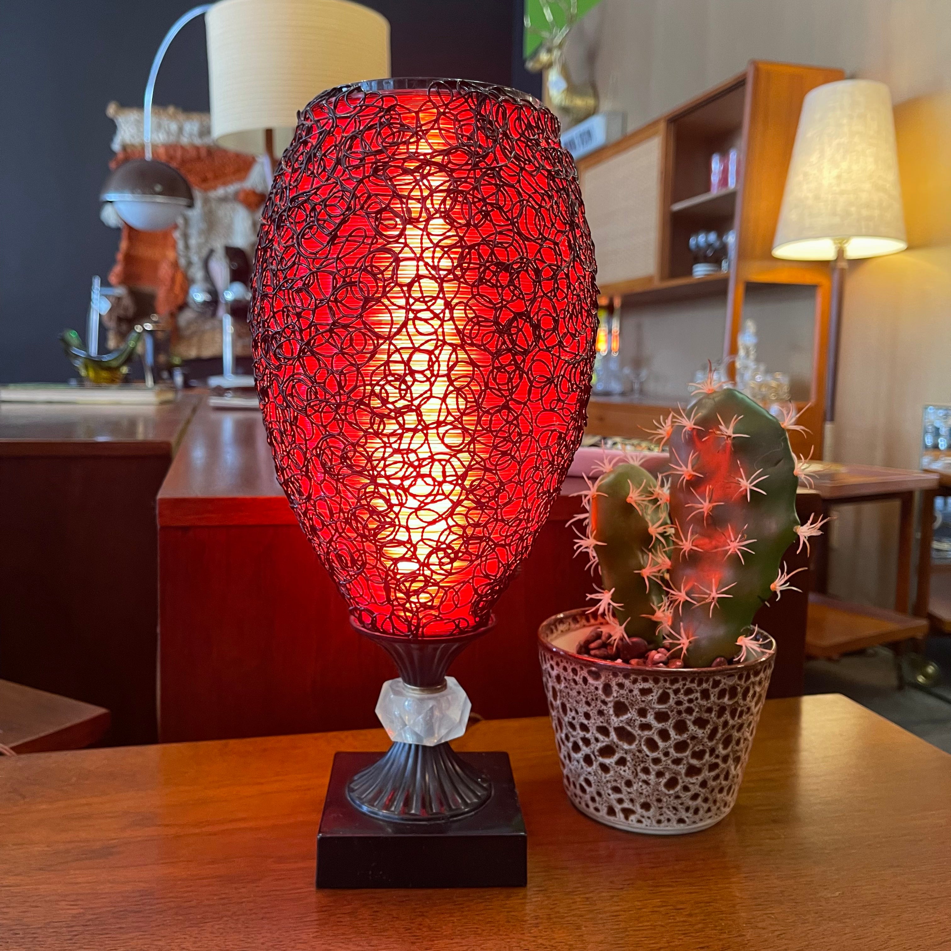 Vintage Spaghetti Lamp