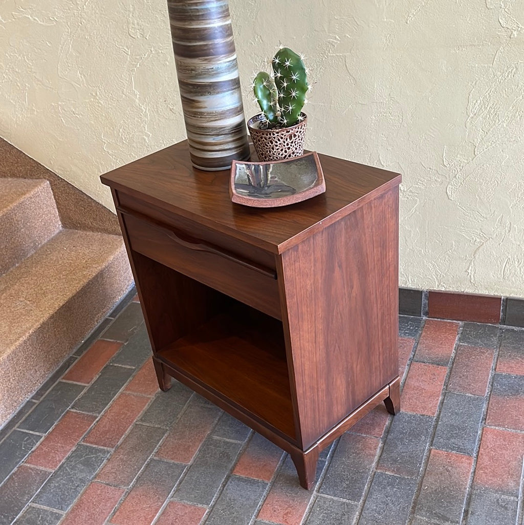 Vintage Walnut Nightstand
