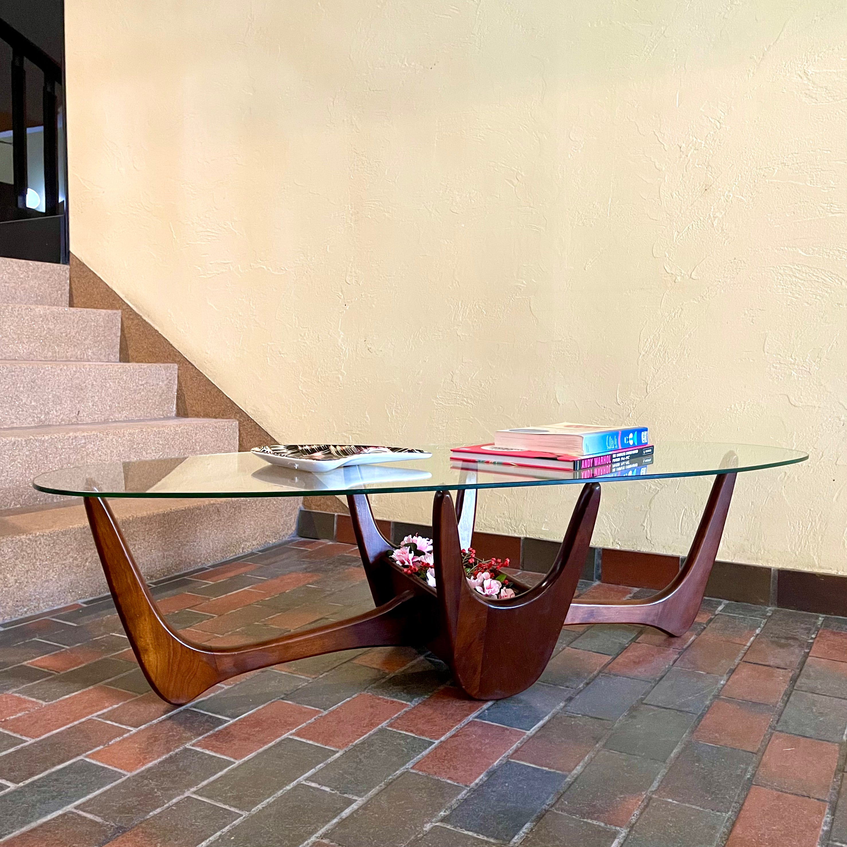 Kroehler Walnut Coffee / Cocktail Table - Mr. Mansfield Vintage